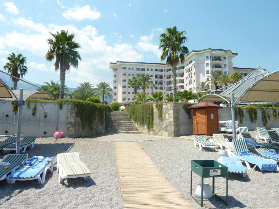 Strandansicht Kilikya Resort Camyuva