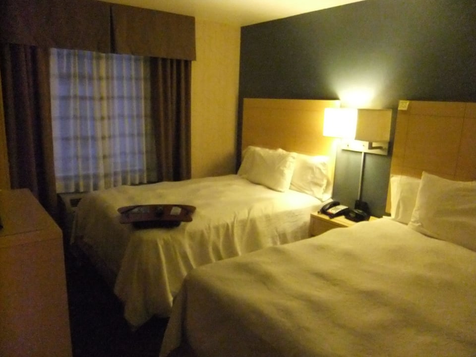 Blick beim Eintritt ins Zimmer Hotel Hampton Inn Manhattan/Times Square South