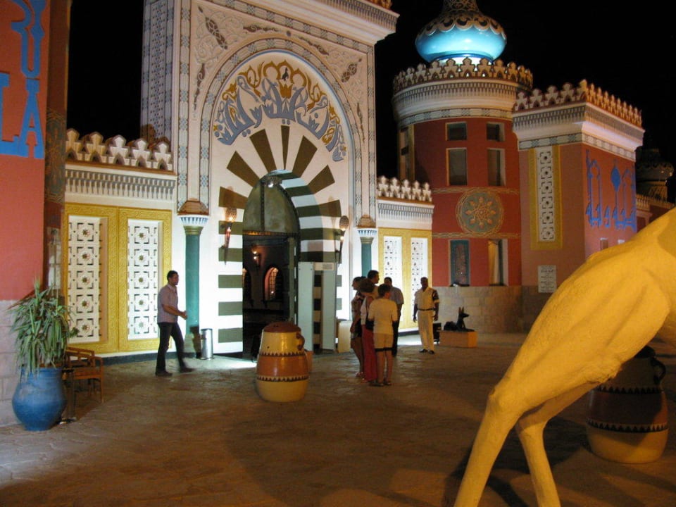 Haupteingang Pickalbatros Alf Leila Wa Leila Resort - Neverland Hurghada