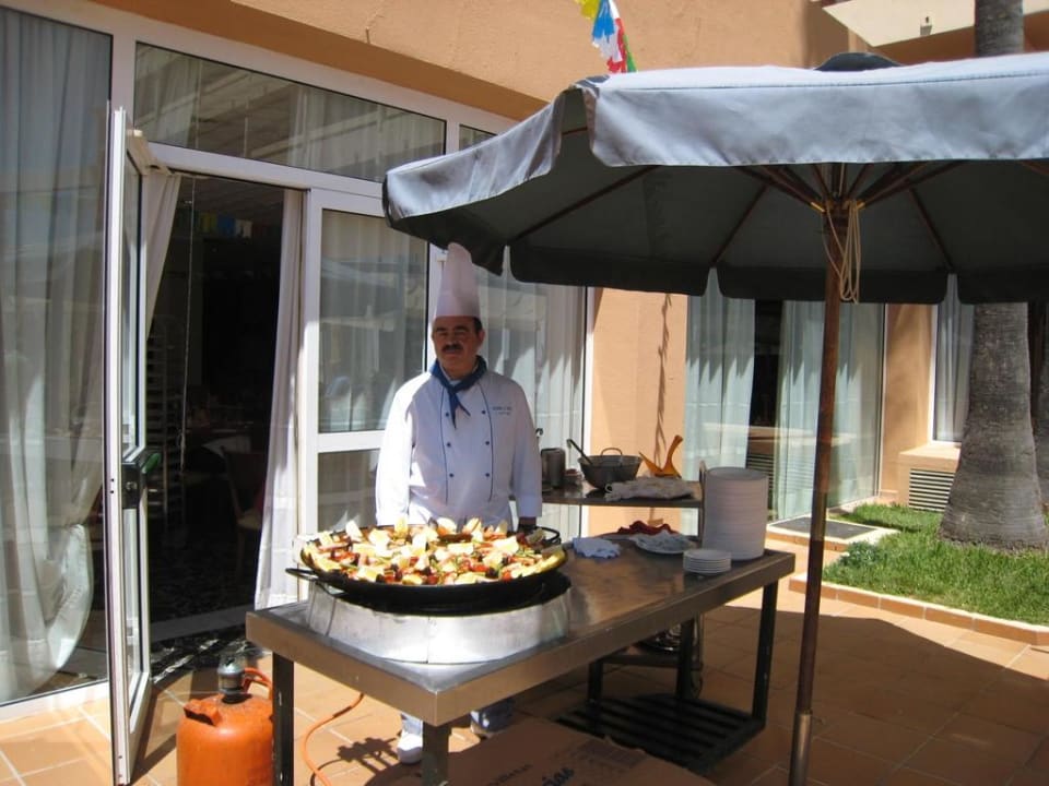 Show-Cooking am Touristentag Valentin Reina Paguera