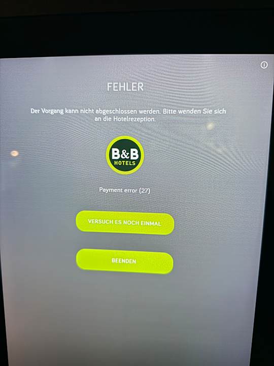 Lobby B&B Hotel Düsseldorf-Airport