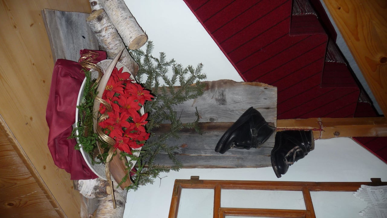 Aufgang zu den Zimmern Mooswinkel am Hochmoor