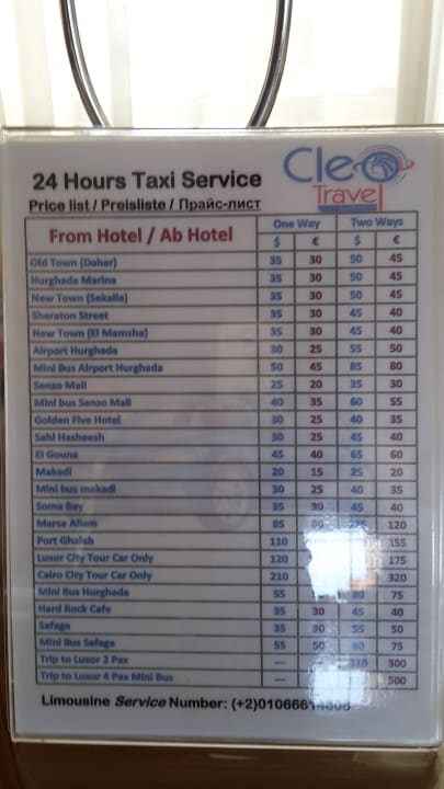 Sonstiges Cleopatra Luxury Resort Makadi Bay