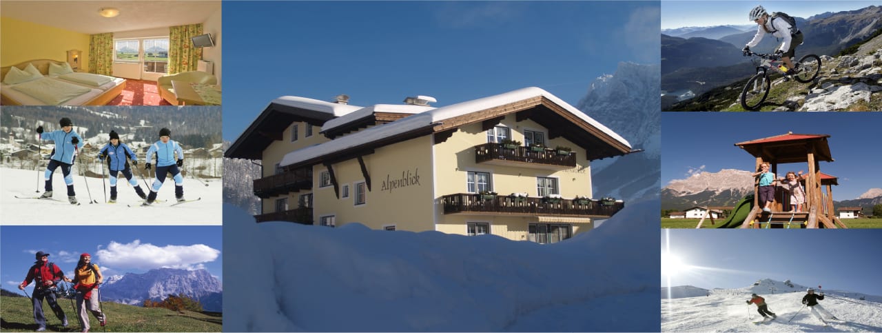 Außenansicht B&B Gästehaus Alpenblick Lermoos
