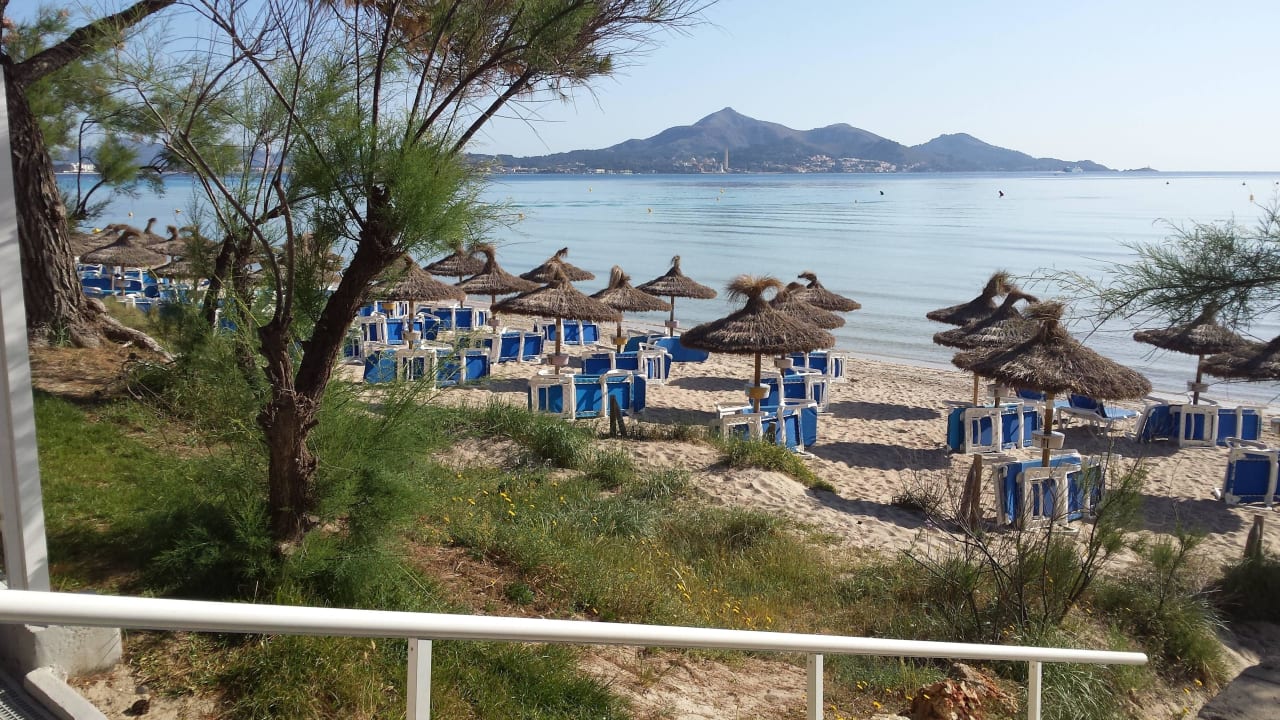 Blick zum Strand Iberostar Waves Playa de Muro