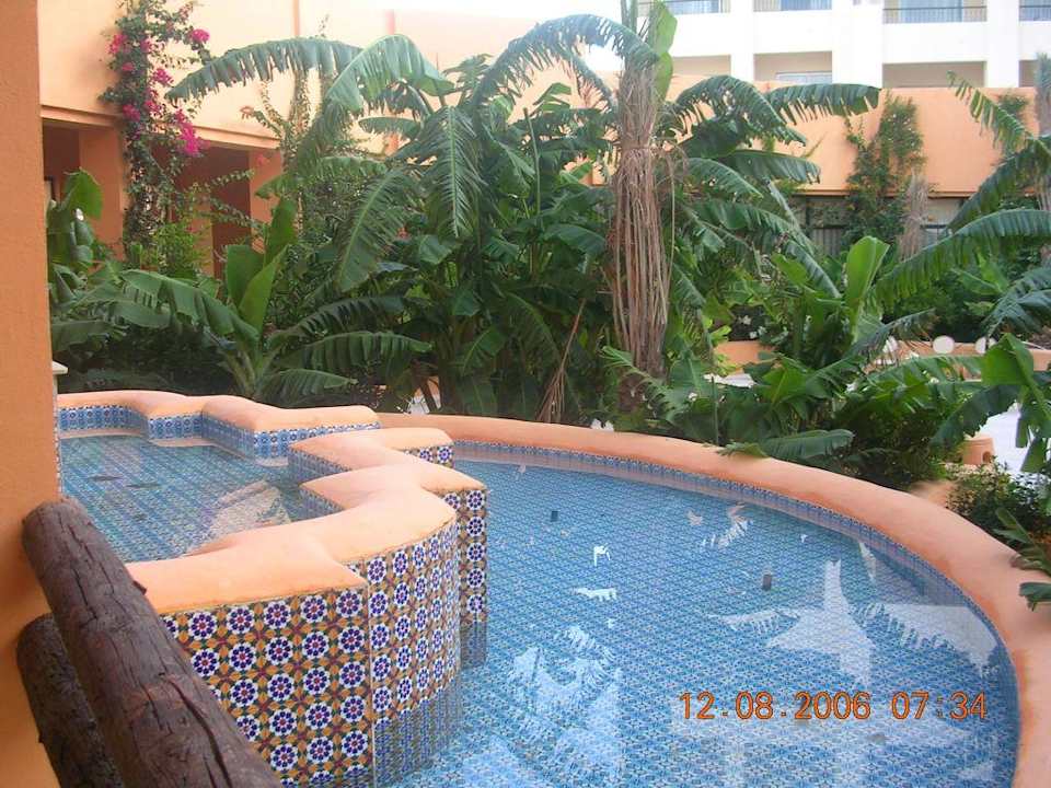 Teil des Eingangsbereiches Hotel African Queen