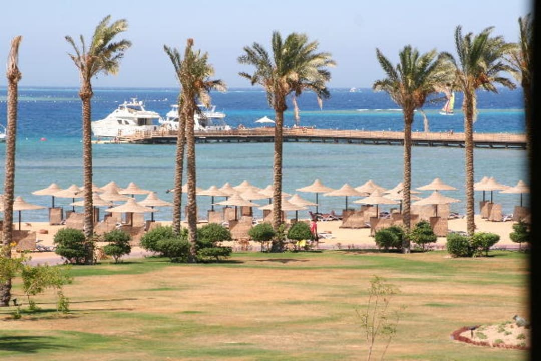 Unser Zimmerblick  Cleopatra Luxury Resort Makadi Bay
