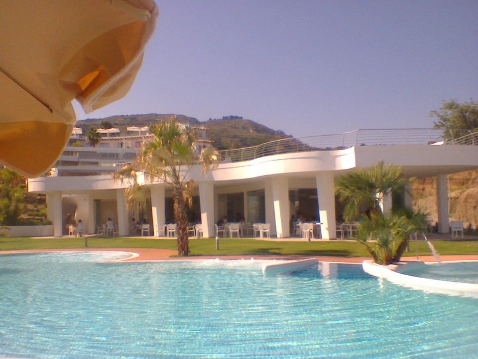 Blick zum Restaurant Infinity Resort Tropea