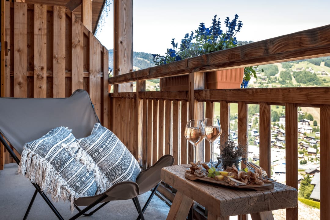 Ausblick Hotel L'Arboisie