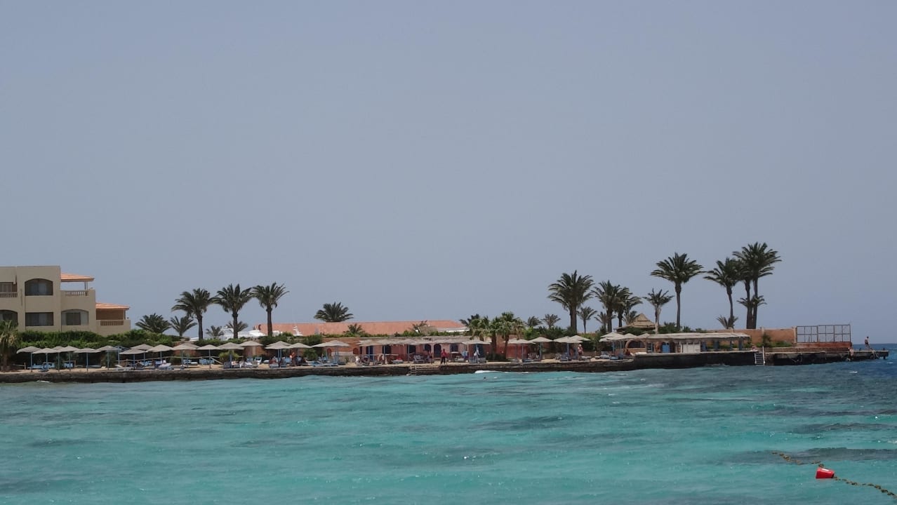 Blick vom Strand Arabia Azur Resort