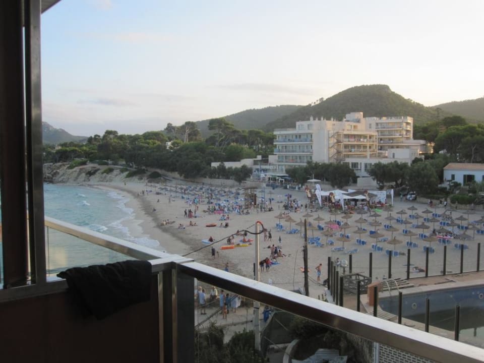 Meerblick vom seitlichen Balkon Hotel Clumba