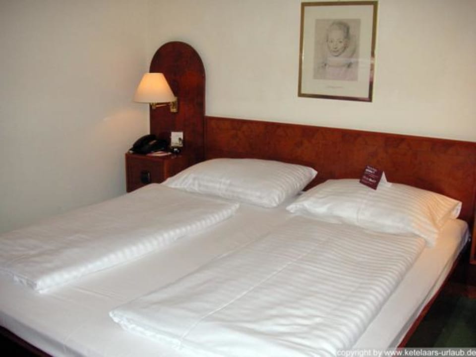 Das Bett Mercure Grand Hotel Biedermeier