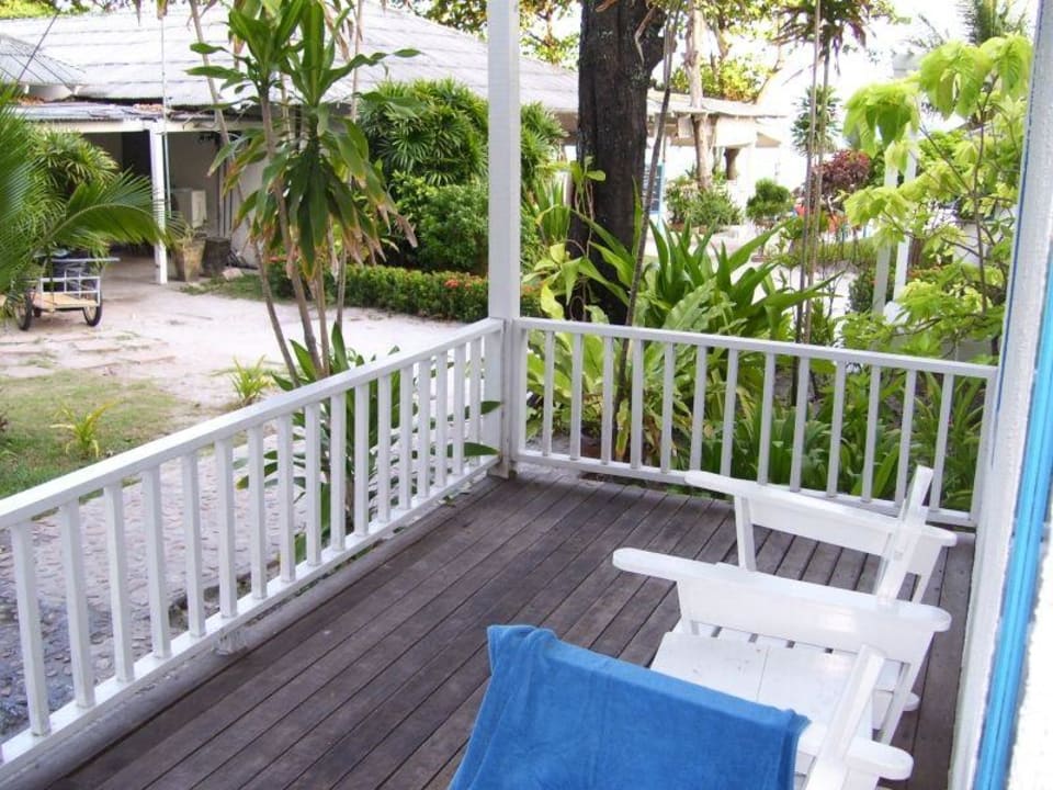 Strandbungalow Veranda am Strandweg Sai Kaew Beach Resort