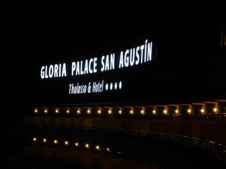 Hotelname strahlt weit Gloria Palace San Agustin Thalasso & Hotel