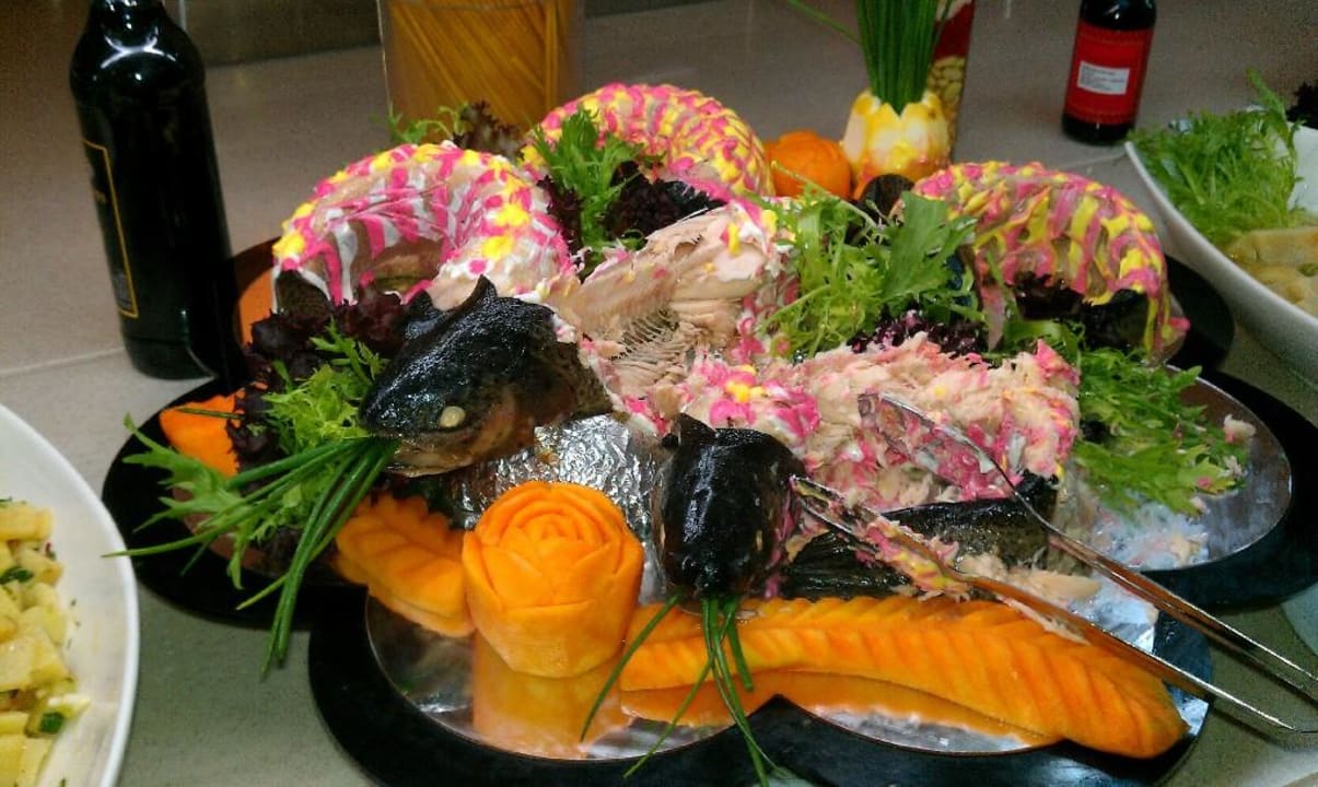 Schlange oder Fisch?  Seamelia Beach Resort