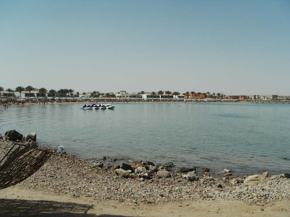 Blick von der Liege Pickalbatros Alf Leila Wa Leila Resort - Neverland Hurghada