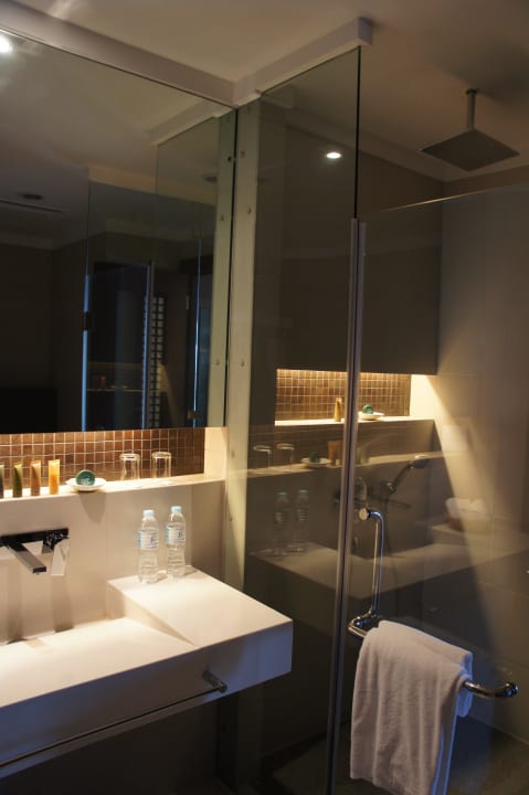 Badezimmer, Junior Suite Hotel The Bellevue Resort