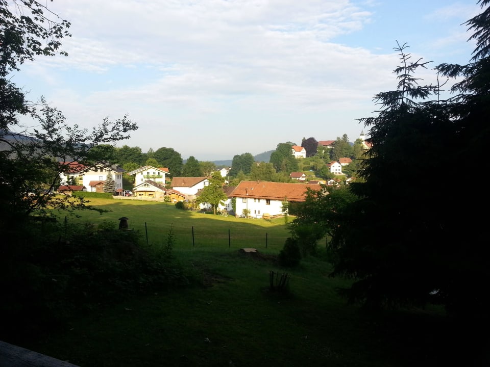 Der Blick in den neuen Morgen Almhotel Pinter