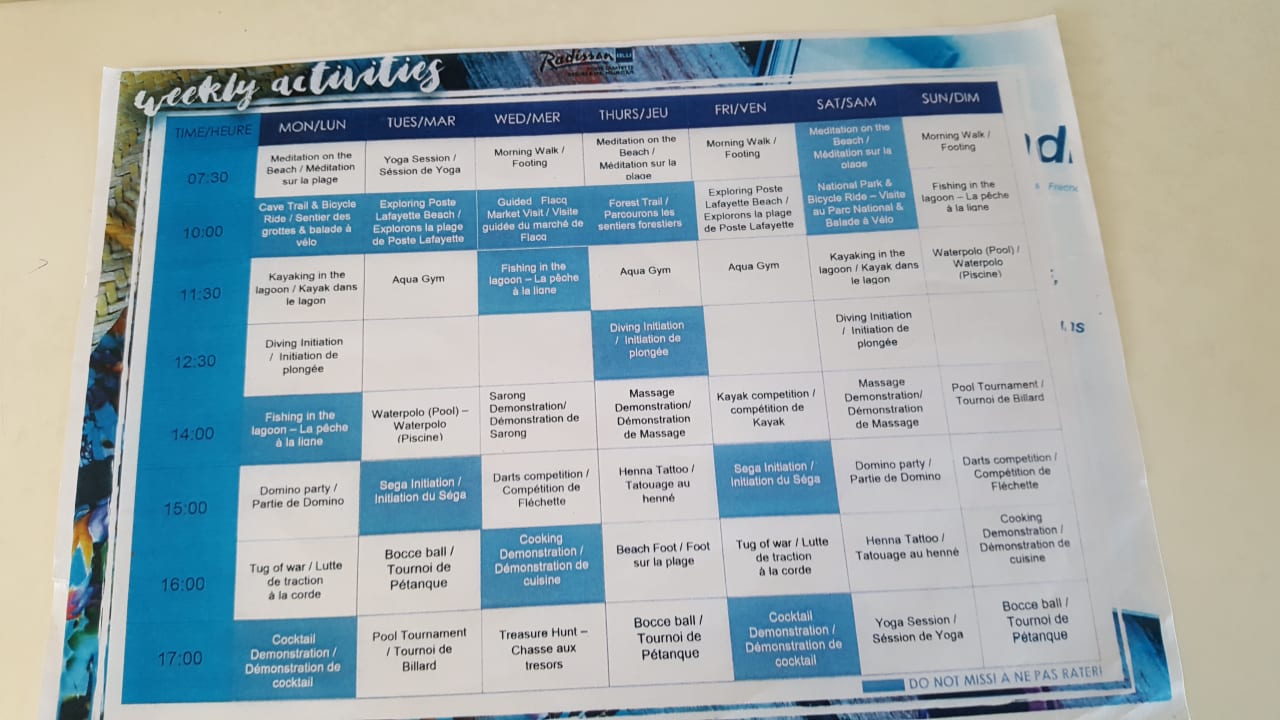 Sport & Freizeit Radisson Blu Poste Lafayette Resort & Spa - Adults only