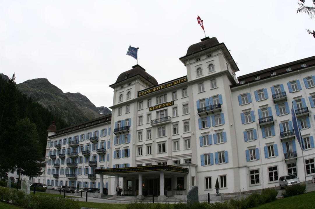 Grand Hotel des Bains von Aussen Grand Hotel des Bains Kempinski