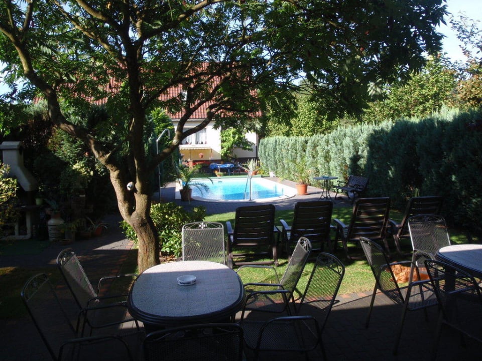 Gartenanlage Pension Zickert