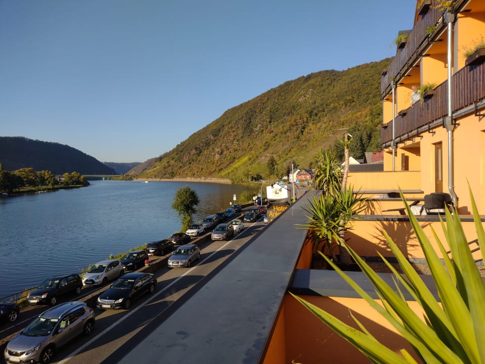 Ausblick Moselhotel Anker