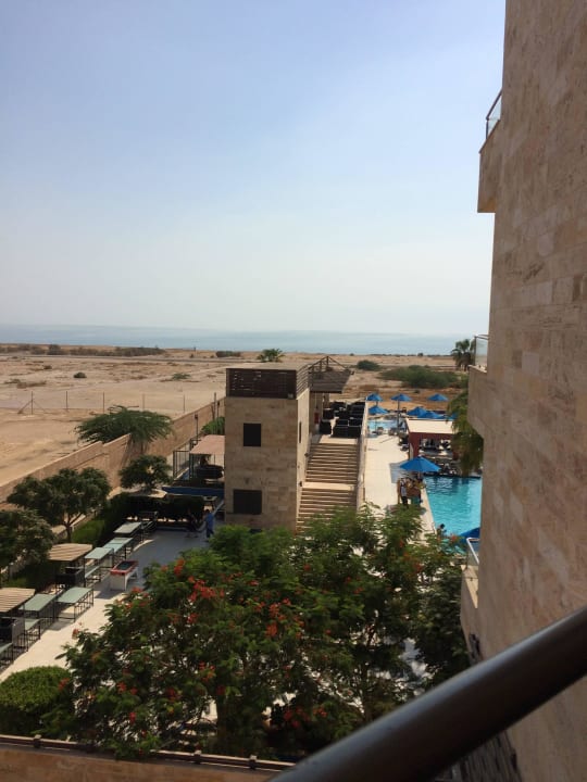 Blick vom Balkon Ramada Resort Dead Sea