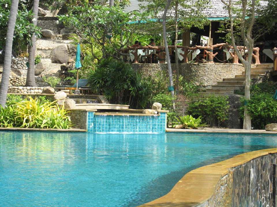 Pool und Pool-Restaurant Panviman Resort Koh Phangan