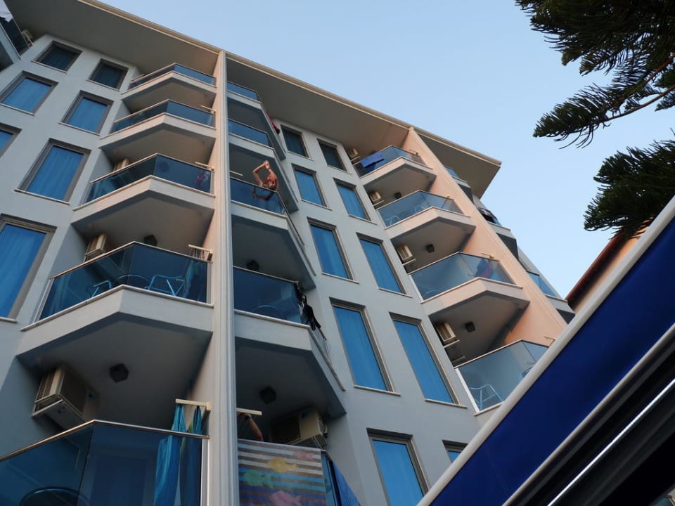 Von der Terrasse Hotel Grand Zaman Beach