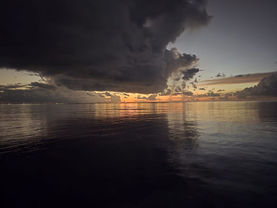 Ausblick Canareef Resort Maldives