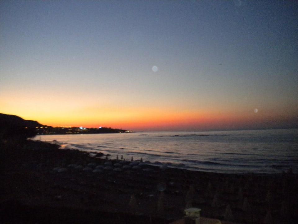 Sonnenuntergang von meinem Studio aus Hotel Vlachakis