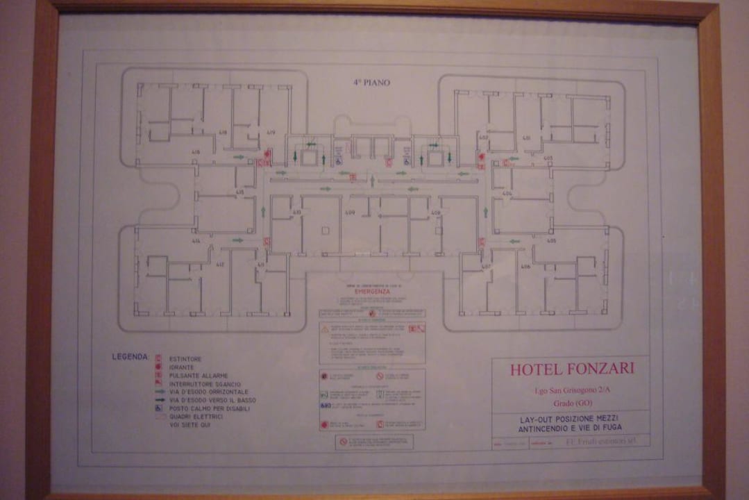Grundriss 4.OG Hotel Fonzari