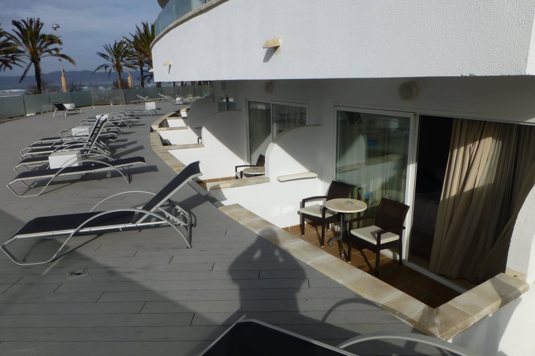 Zimmer mit Terrasse und "Meerblick" Grupotel Acapulco Playa - Adults Only