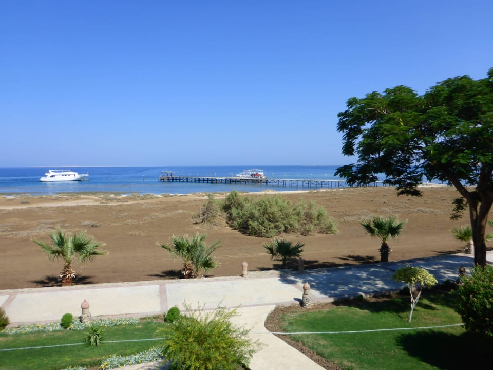 Вид из номера днем Shams Alam Beach Resort