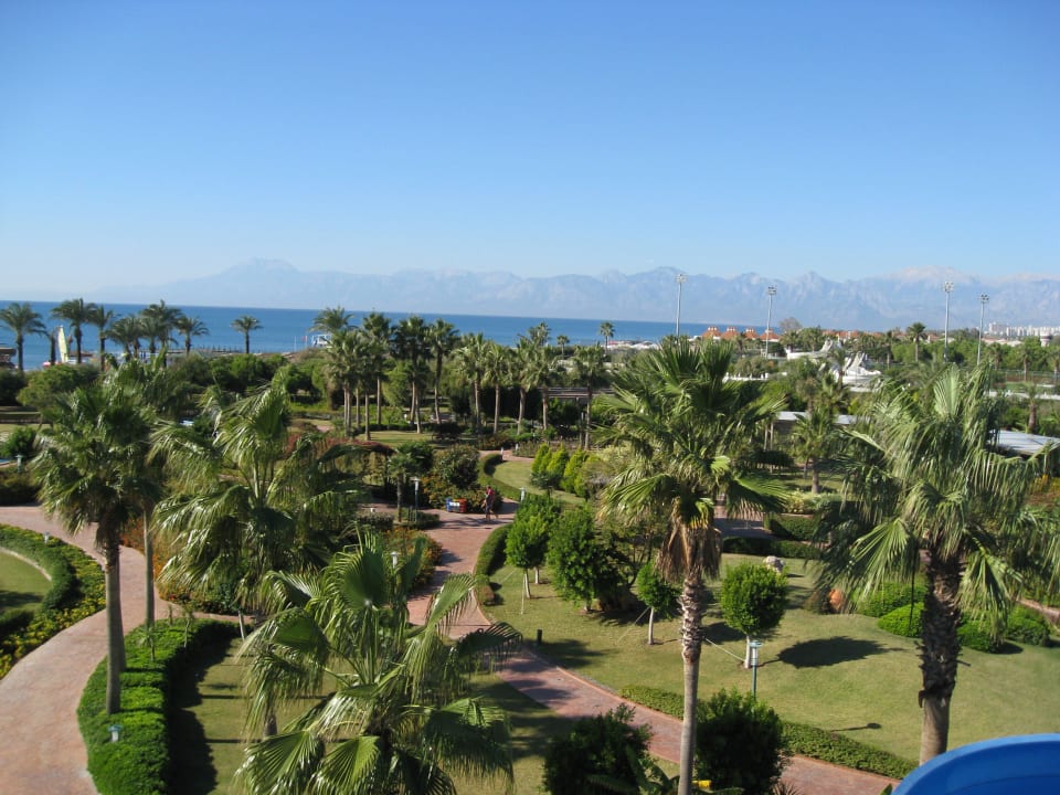 Blick vom Rutschenturm Hotel Miracle Resort