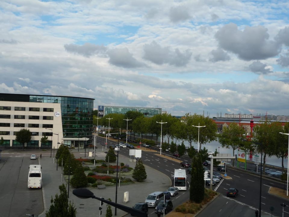Blick aus dem 4. Stock Novotel Le Havre Centre Gare