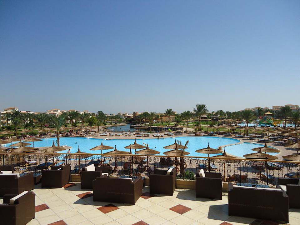 Blick von der Lobby Pickalbatros Dana Beach Resort - Hurghada