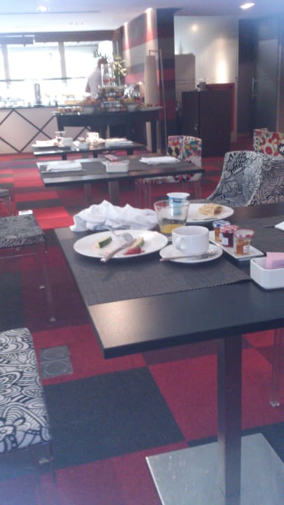 Jeden Tag, alle Tische so... Mövenpick Hotel Casablanca