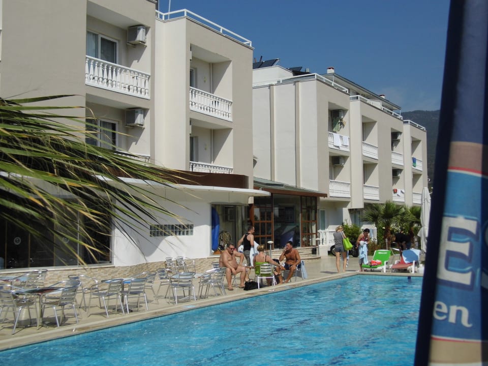 Von der Poolbar Blick zur Lobby Dogan Beach Resort & Spa