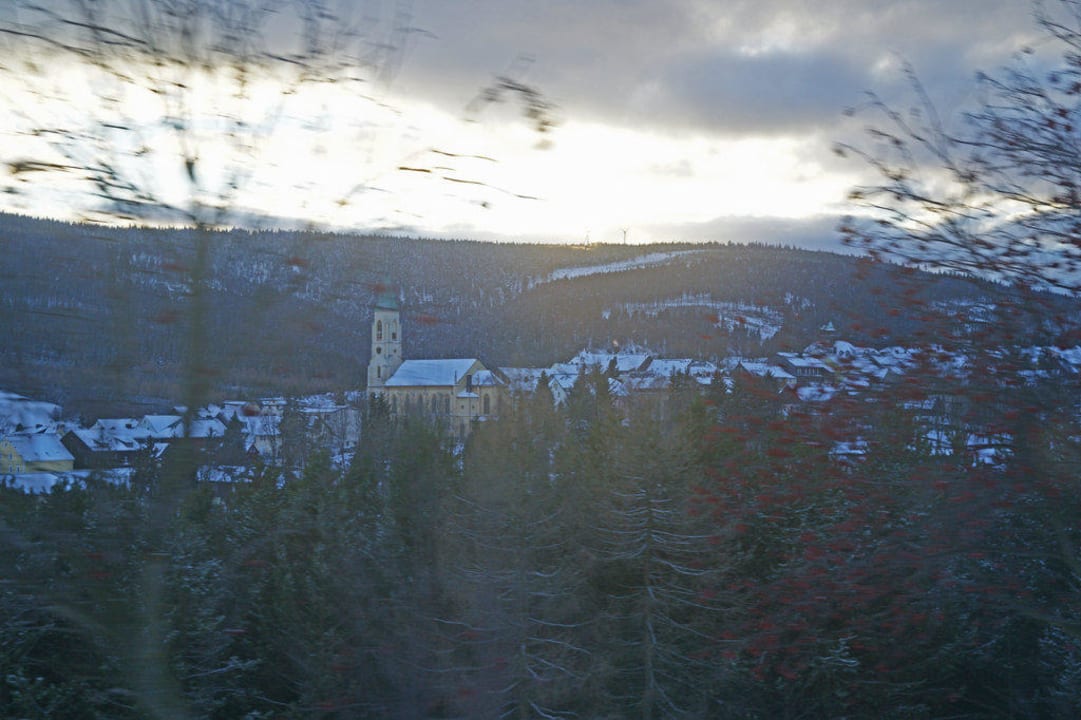 Ausblick vom Zimmer Best Western Ahorn Hotel Oberwiesenthal - Adults only