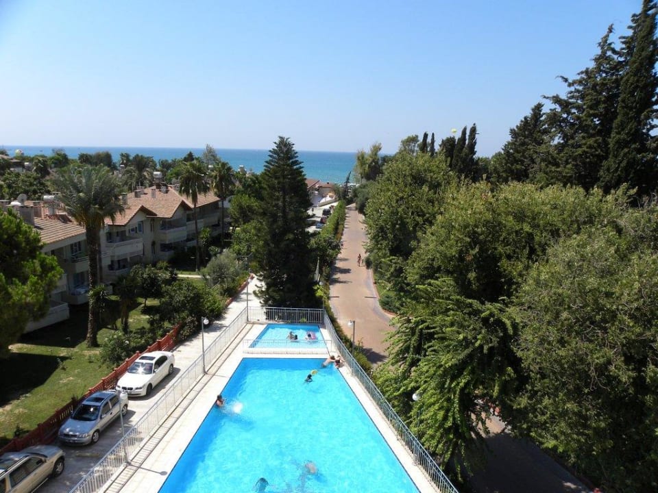 Blick vom Balkon des Zimmers Hotel Sirma