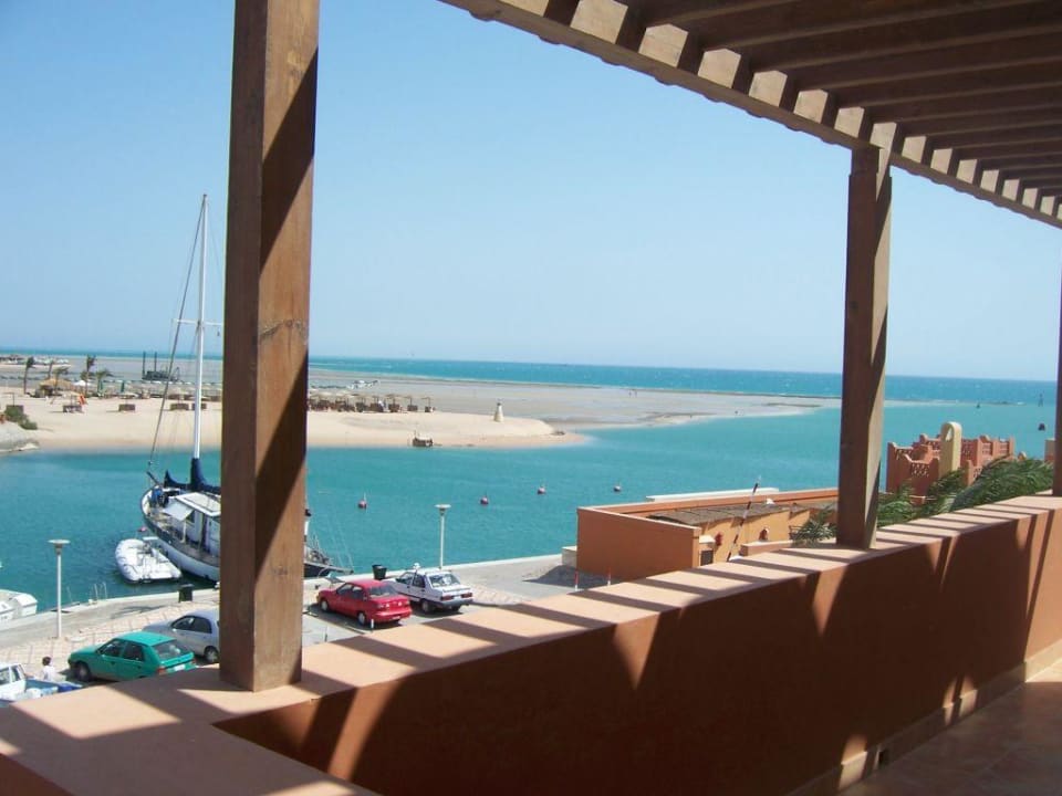 Abu Tig Marina vom Hotel aus gesehen Hotel Three Corners Ocean View prestige - Adults only