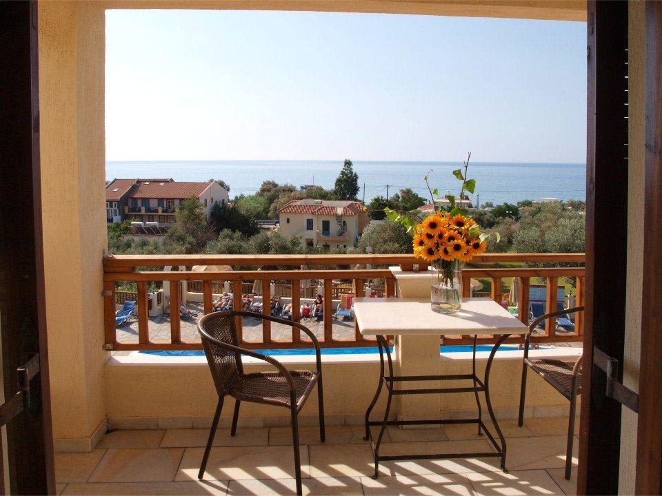 View from our balcony Hotel Kampos Village Resort