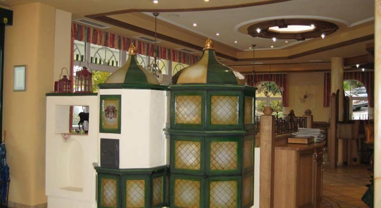Blick von der Rezeption  Hotel-Restaurant Prechtlhof