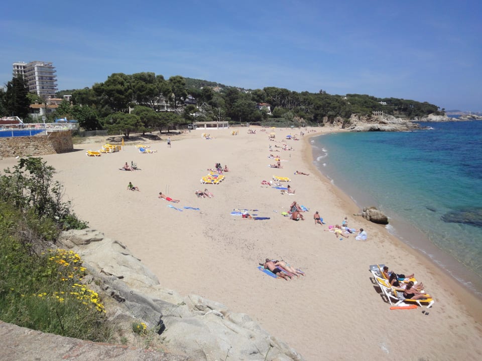 Direkter Strandabschnitt Hotel Xaloc