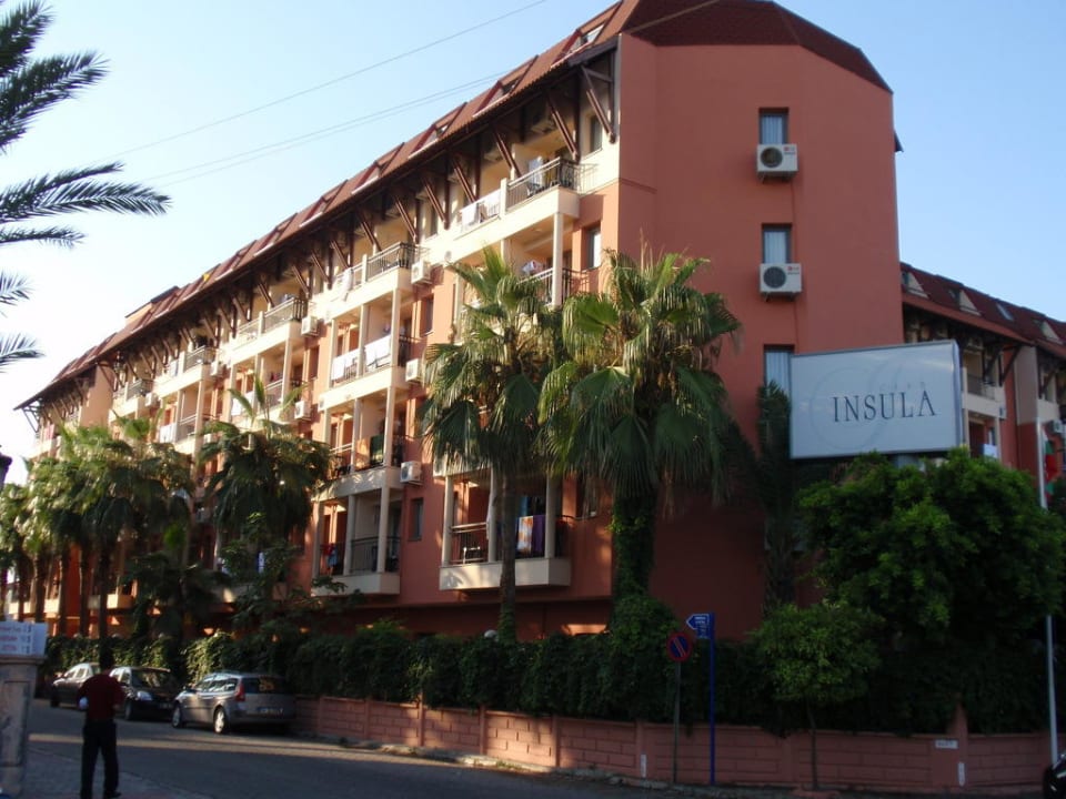 Außenansicht von Konakli kommend Palmeras Beach Hotel