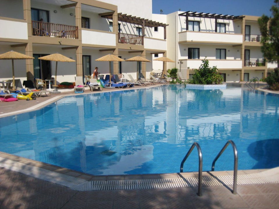 Blick auf Zimmer 718-723 alltoura Club Hotel Kiotari Miraluna