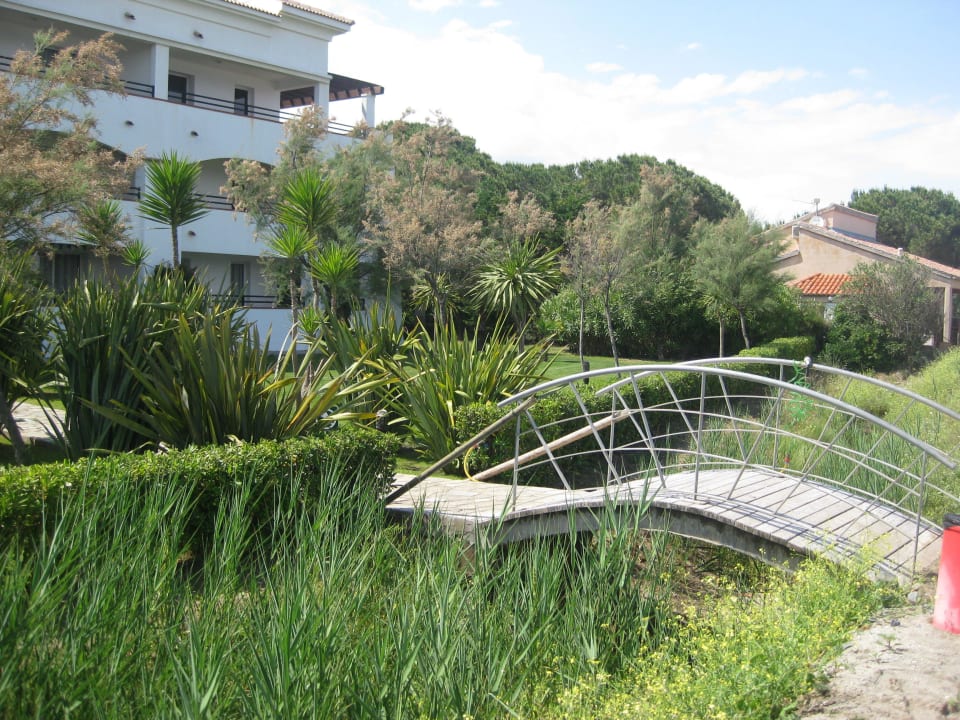 Meerzugang über Brücken Résidence Sognu Di Rena