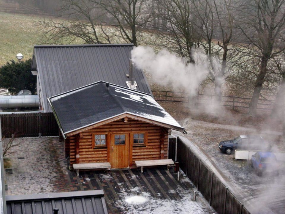 Die Blockbohlensauna DORMERO Hotel Bonn - Windhagen