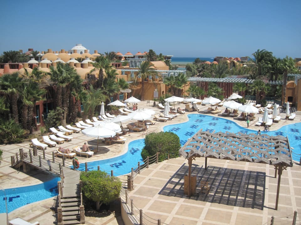 Blick vom Hotelzimmer Sheraton Miramar Resort El Gouna